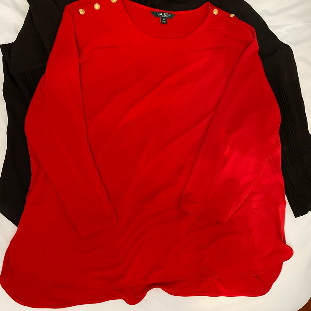 Price is for 2 Ralph Lauren tops